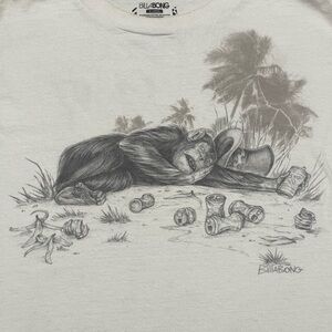 Billabong Monkey Graphic Short Sleeve Tee